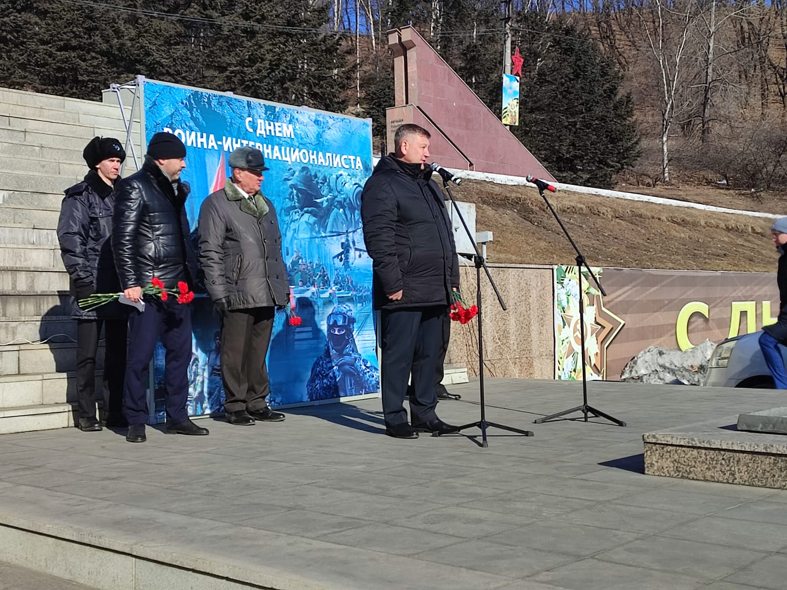 Митинг памяти участников боевых действий в Афганистане