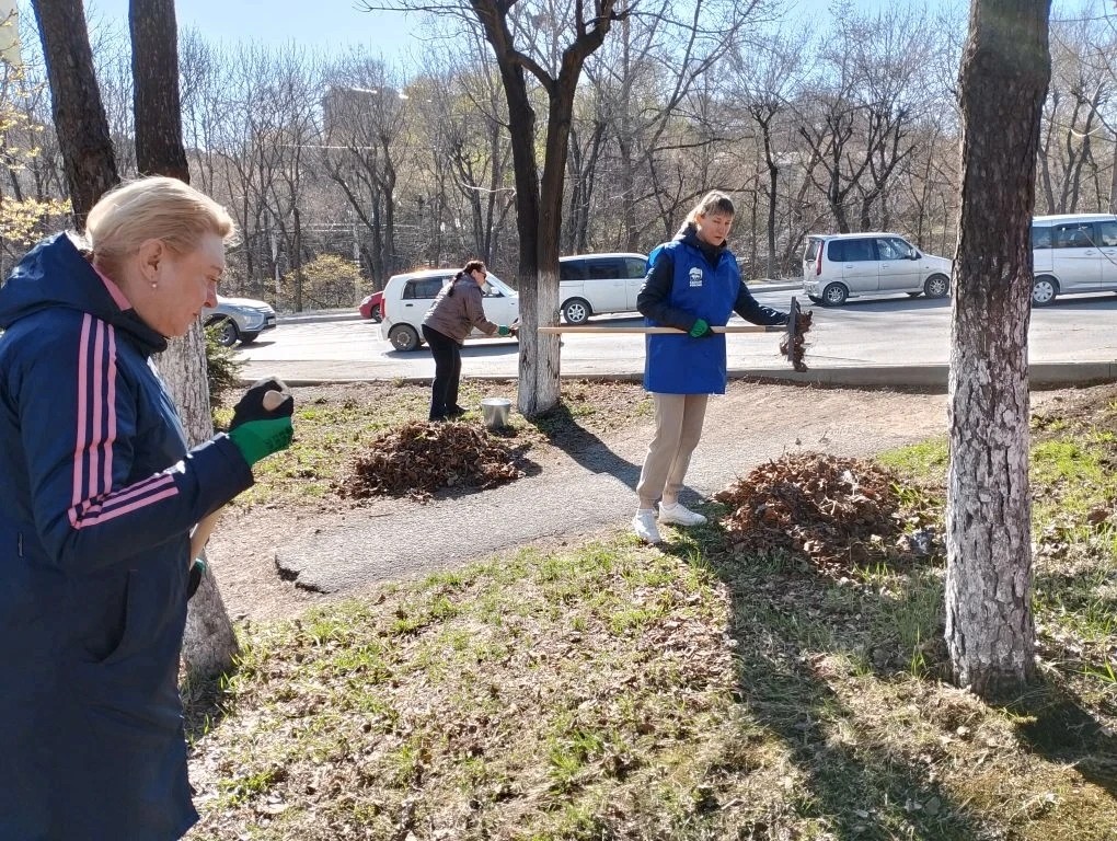 Участие во Всероссийском субботнике